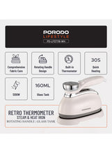 مكواة بخار وسخونة