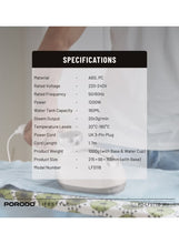 مكواة بخار وسخونة