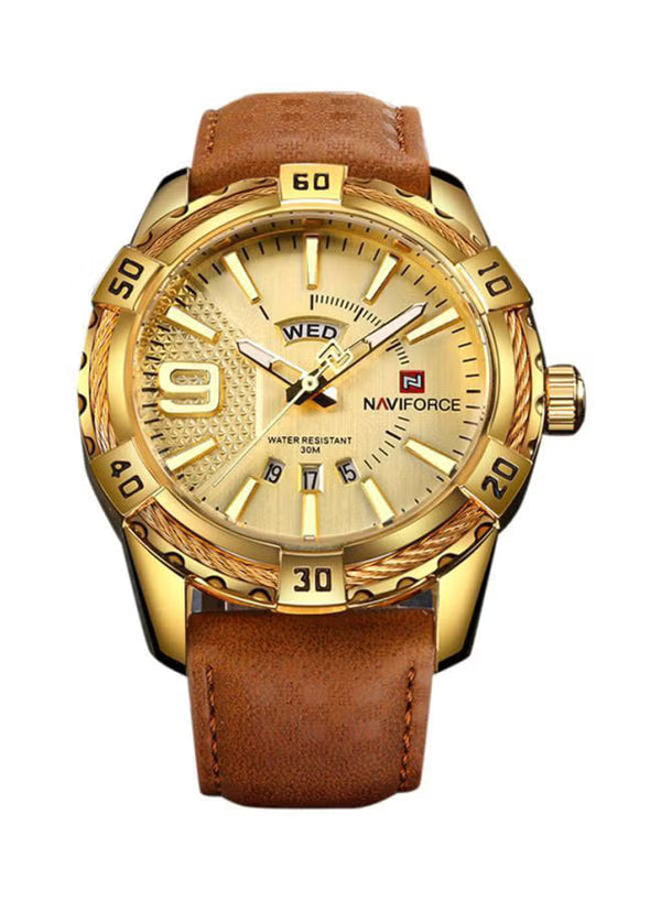 ساعة أنالوج مقاومة للماء 1J2785BR-1