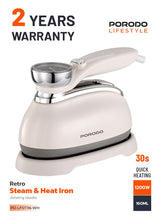 مكواة بخار وسخونة