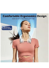 مروحة عنق بشاشة LED