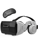 سماعة رأس واقع افتراضي مع جهاز تحكم عن بُعد
