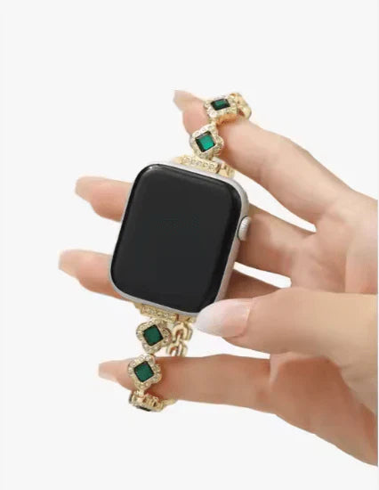 أحزمة ساعات معدنية ماسية