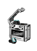 سماعات أذن لاسلكية بلوتوث 5.3، سماعات داخل الأذن بمدة تشغيل 180 ساعة، مقاومة للماء IP7 – فضي