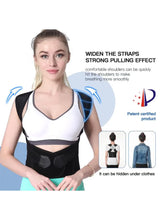 Back Brace Posture Corrector – Adjustable Shoulder & Spine Support for Pain Relief, Scoliosis & Body Alignment (Large)