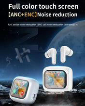 سماعات أذن تعمل باللمس - سماعات بلوتوث 5.4 اللاسلكية مع خاصية تقليل الضوضاء